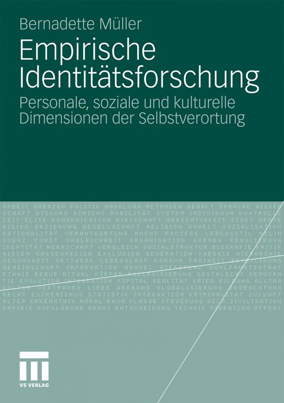 Cover-Bild Empirische Identitätsforschung