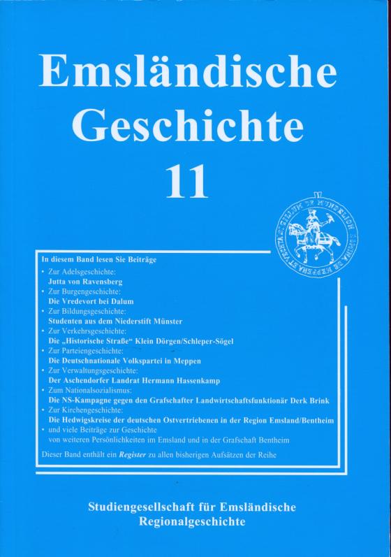 Cover-Bild Emsländische Geschichte 11