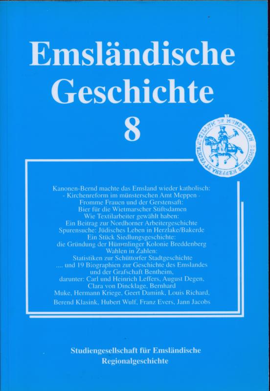 Cover-Bild Emsländische Geschichte 8