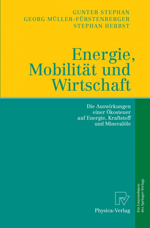 Cover-Bild Energie, Mobilität und Wirtschaft