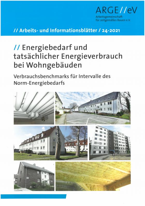 Cover-Bild Energiebedarf und tatsächlicher Energieverbrauch bei Wohngebäuden