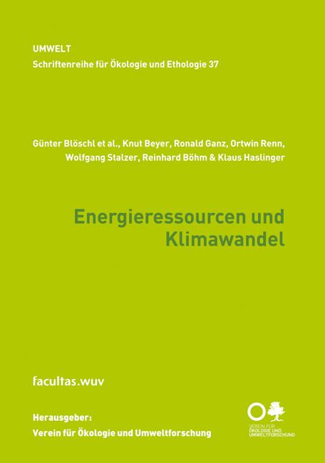 Cover-Bild Energieressourcen und Klimawandel