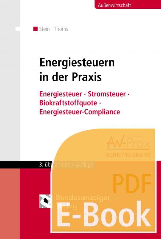 Cover-Bild Energiesteuern in der Praxis (E-Book)