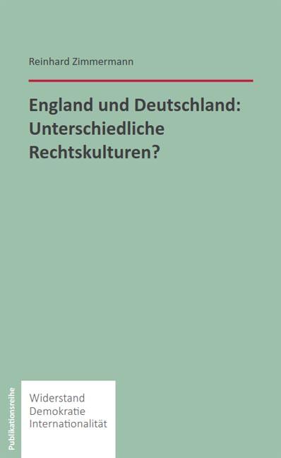 Cover-Bild England und Deutschland: Unterschiedliche Rechtskulturen?