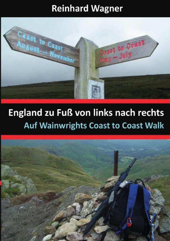 Cover-Bild England zu Fuß von links nach rechts