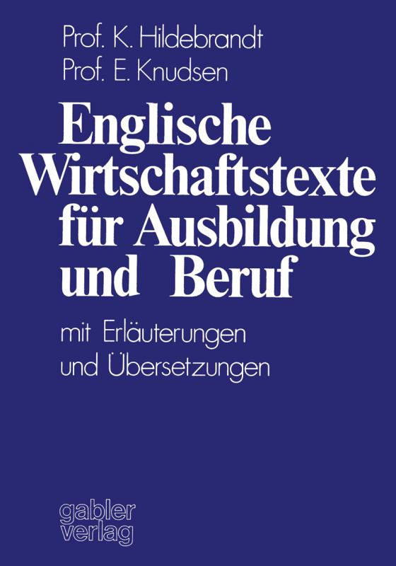 Cover-Bild Englische Wirtschaftstexte für Ausbildung und Beruf