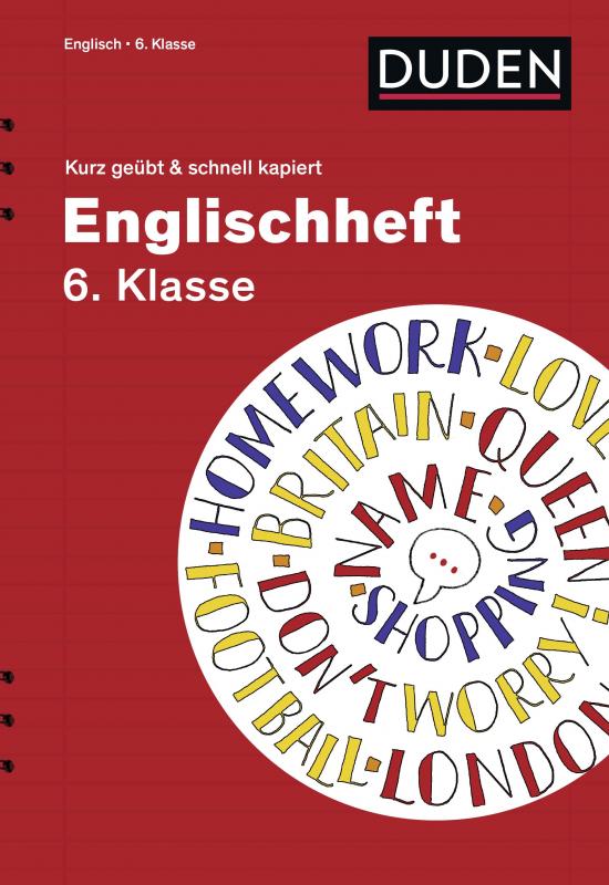 Cover-Bild Englischheft 6. Klasse - kurz geübt & schnell kapiert