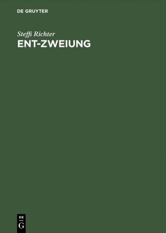 Cover-Bild Ent-Zweiung