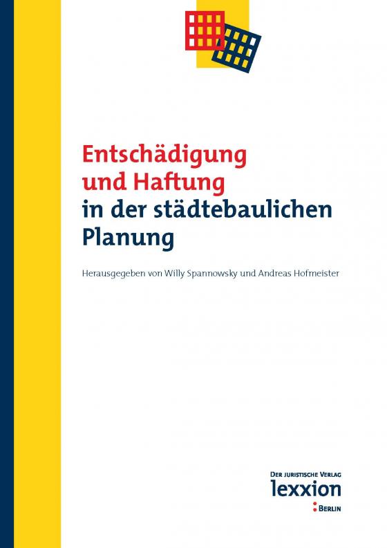 Cover-Bild Entschädigung und Haftung in der städtebaulichen Planung