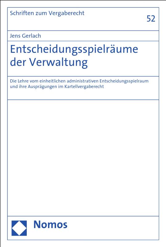 Cover-Bild Entscheidungsspielräume der Verwaltung