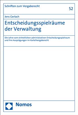 Cover-Bild Entscheidungsspielräume der Verwaltung