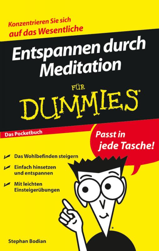 Cover-Bild Entspannen durch Meditation für Dummies Das Pocketbuch