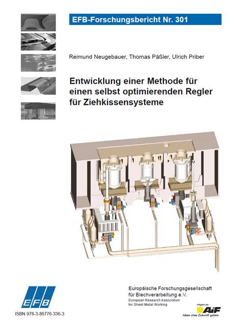 Cover-Bild Entwicklung einer Methode für einen selbst optimierenden Regler für Ziehkissensysteme