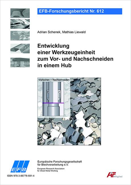 Cover-Bild Entwicklung einer Werkzeugeinheit zum Vor- und Nachschneiden in einem Hub