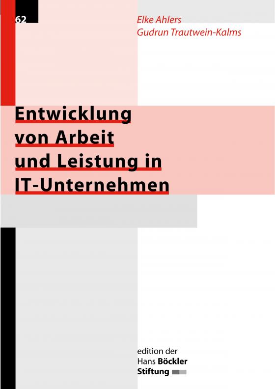 Cover-Bild Entwicklung von Arbeit und Leistung in IT-Unternehmen