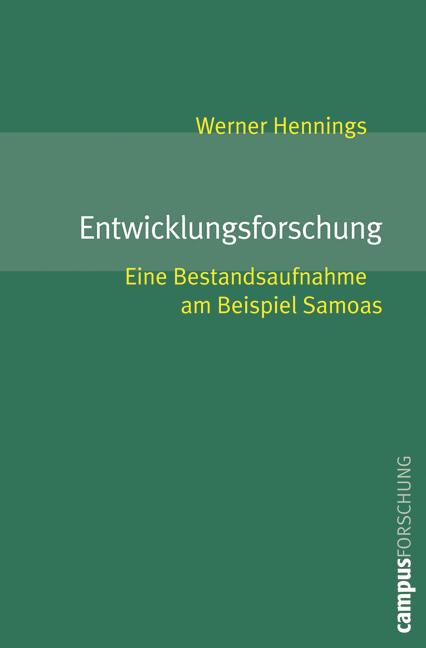 Cover-Bild Entwicklungsforschung