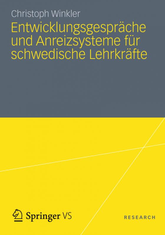 Cover-Bild Entwicklungsgespräche und Anreizsysteme für schwedische Lehrkräfte