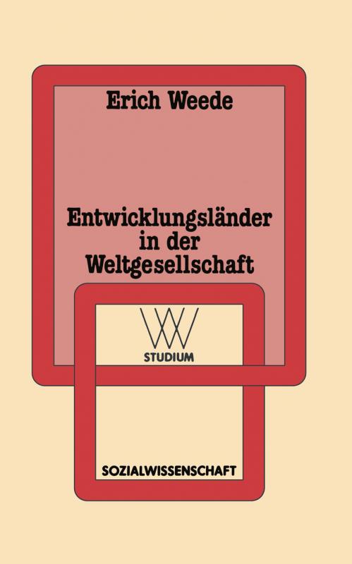 Cover-Bild Entwicklungsländer in der Weltgesellschaft