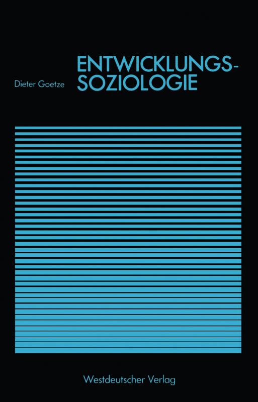 Cover-Bild Entwicklungssoziologie