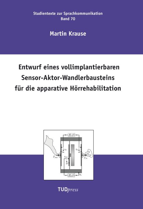 Cover-Bild Entwurf eines vollimplantierbaren Sensor-Aktor-Wandlerbausteins für die apparative Hörrehabilitation