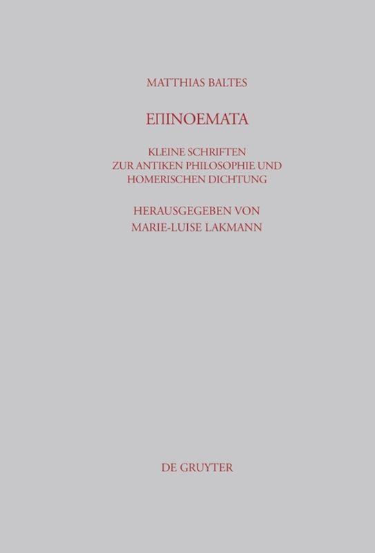 Cover-Bild Epinoemata