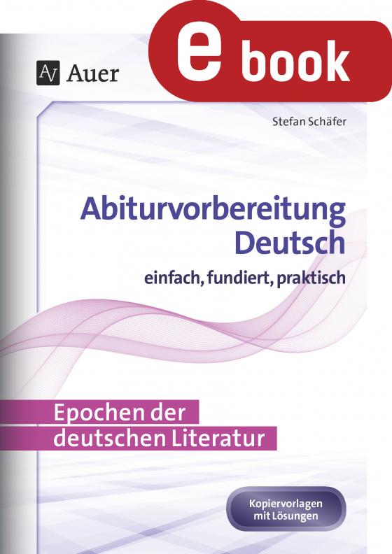 Cover-Bild Epochen der deutschen Literatur