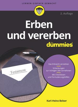 Cover-Bild Erben und vererben für Dummies