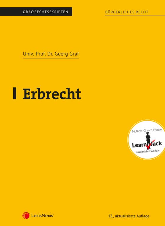 Cover-Bild Erbrecht (Skriptum)