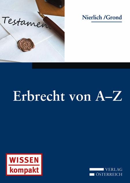 Cover-Bild Erbrecht von A-Z