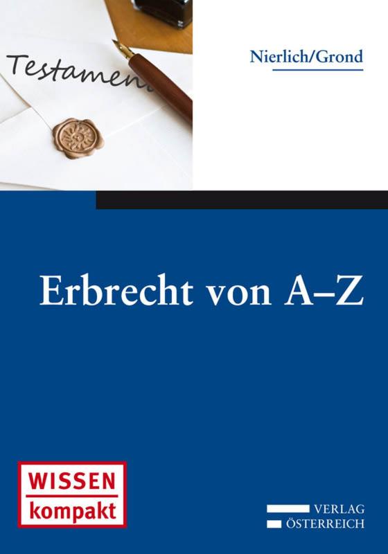 Cover-Bild Erbrecht von A-Z