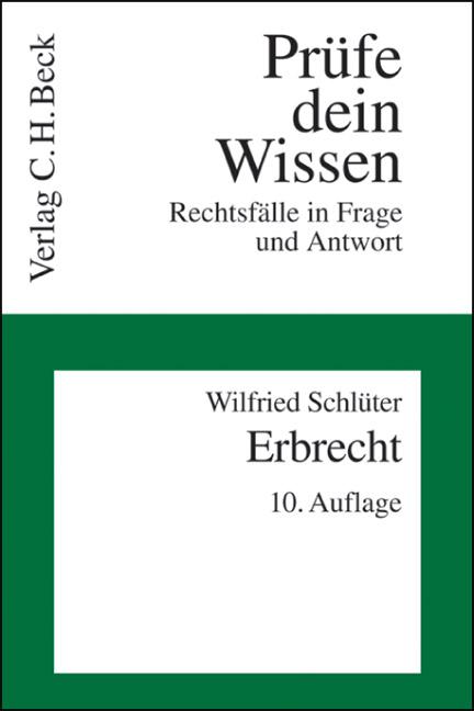 Cover-Bild Erbrecht