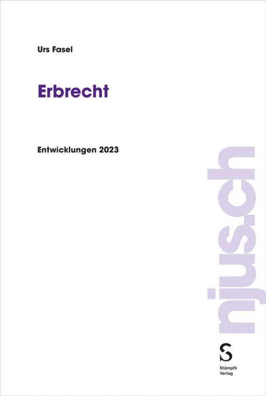 Cover-Bild Erbrecht