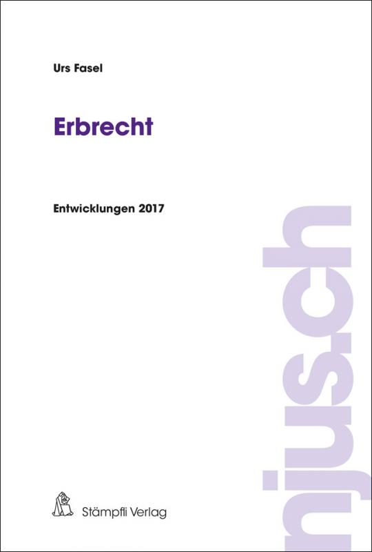 Cover-Bild Erbrecht