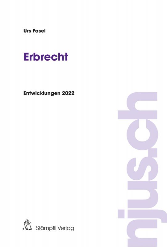 Cover-Bild Erbrecht