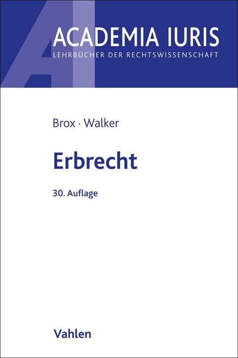 Cover-Bild Erbrecht