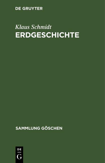 Cover-Bild Erdgeschichte