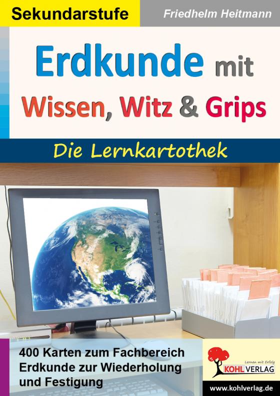 Cover-Bild Erdkunde mit Wissen, Witz & Grips
