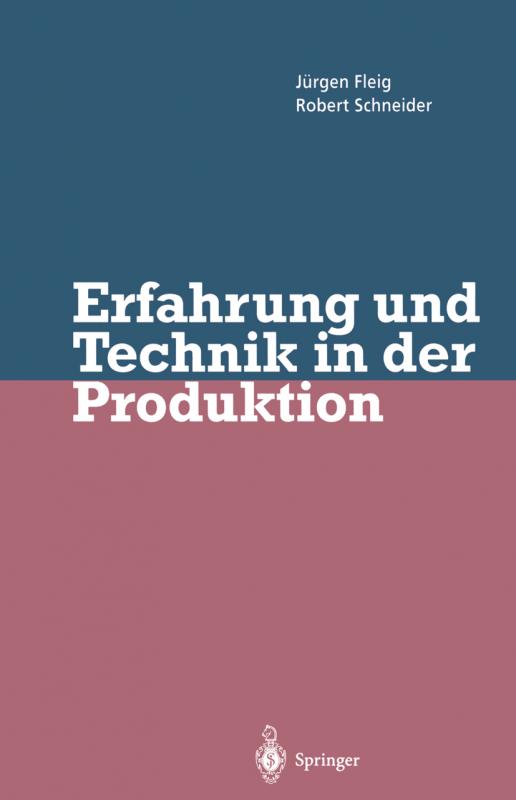 Cover-Bild Erfahrung und Technik in der Produktion