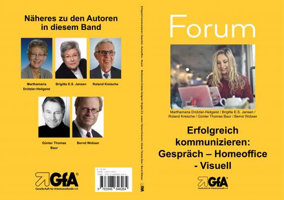 Cover-Bild Erfolgreich kommunizieren: Gespräch– Homeoﬃce - Visuell