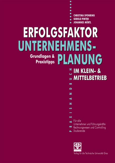 Cover-Bild Erfolgsfaktor Unternehmensplanung im Klein- & Mittelbetrieb