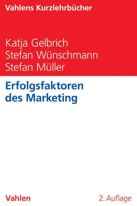 Cover-Bild Erfolgsfaktoren des Marketing