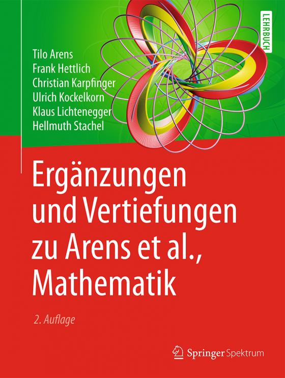 Cover-Bild Ergänzungen und Vertiefungen zu Arens et al., Mathematik