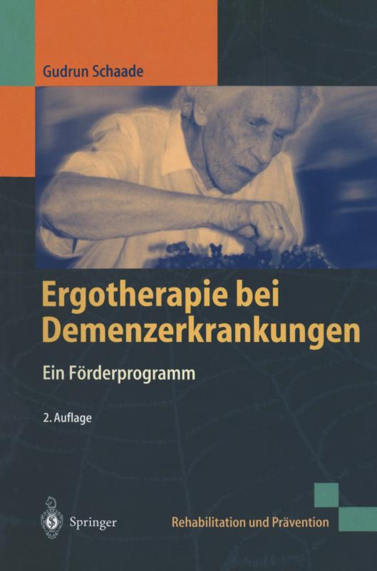 Cover-Bild Ergotherapie bei Demenzerkrankungen