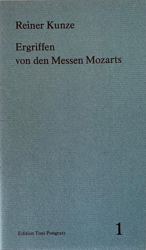 Cover-Bild Ergriffen von den Messen Mozarts