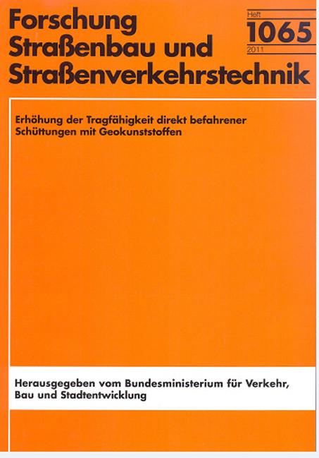 Cover-Bild Erhöhung der Tragfähigkeit direkt befahrener Schüttungen mit Geokunststoffen