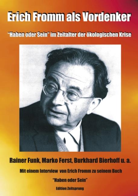 Cover-Bild Erich Fromm als Vordenker