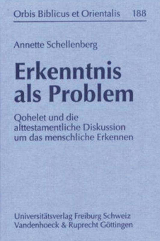 Cover-Bild Erkenntnis als Problem