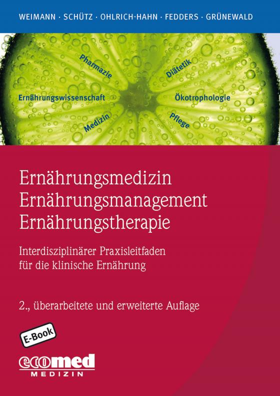 Cover-Bild Ernährungsmedizin – Ernährungsmanagement – Ernährungstherapie