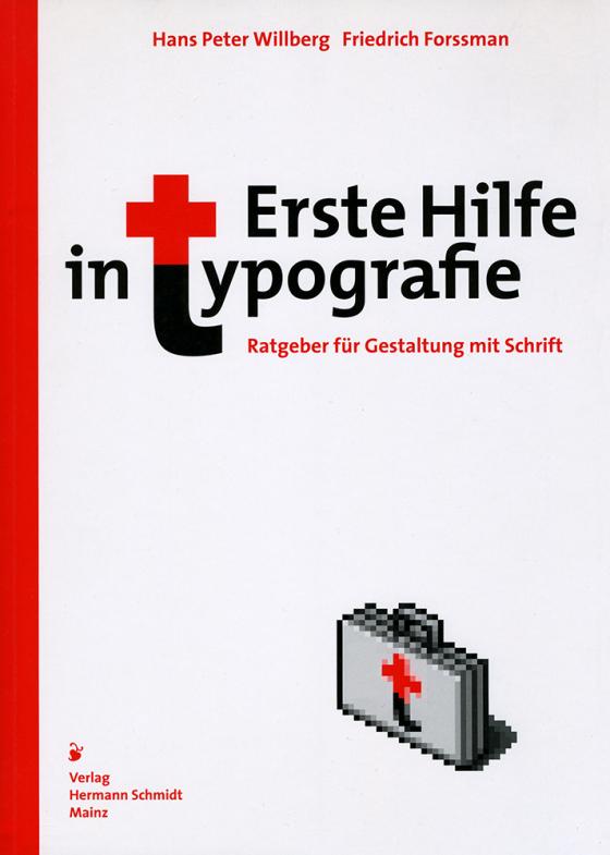 Cover-Bild Erste Hilfe in Typografie