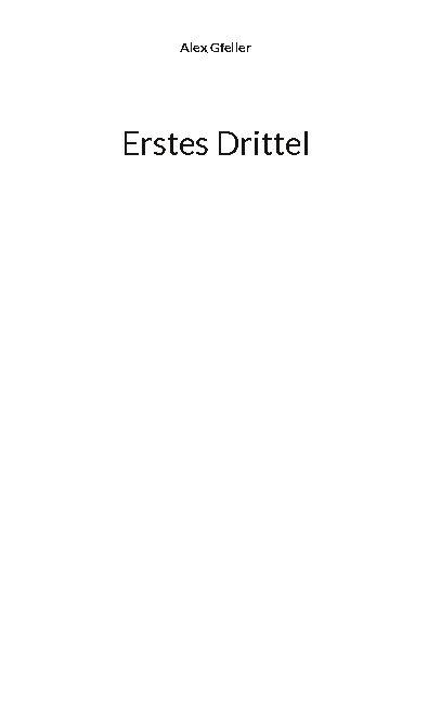 Cover-Bild Erstes Drittel